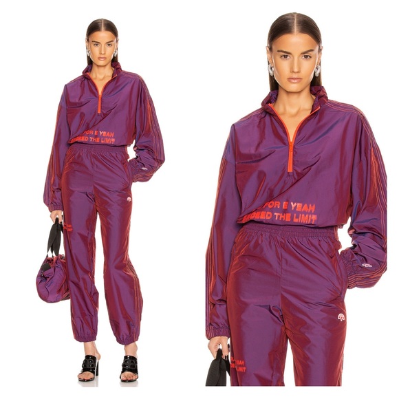Adidas x Alexander Wang windbreaker and pants